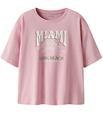 Name It T-shirt - NkfVeen - Cameo Rose/Miami Name It T-shirt - NkfVeen - Cameo Rose/Miami