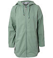 Hound Regnfrakke - PU - Støvet Grøn