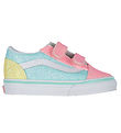 Vans Sko - Old Skool V - Pastel Multi - Glitter Vans Sko - Old Skool V - Pastel Multi - Glitter