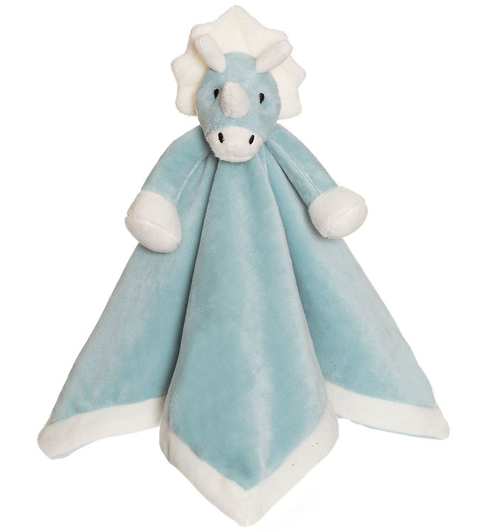 Teddykompaniet Nusseklud - Dino - 35 x 35 cm - Blå