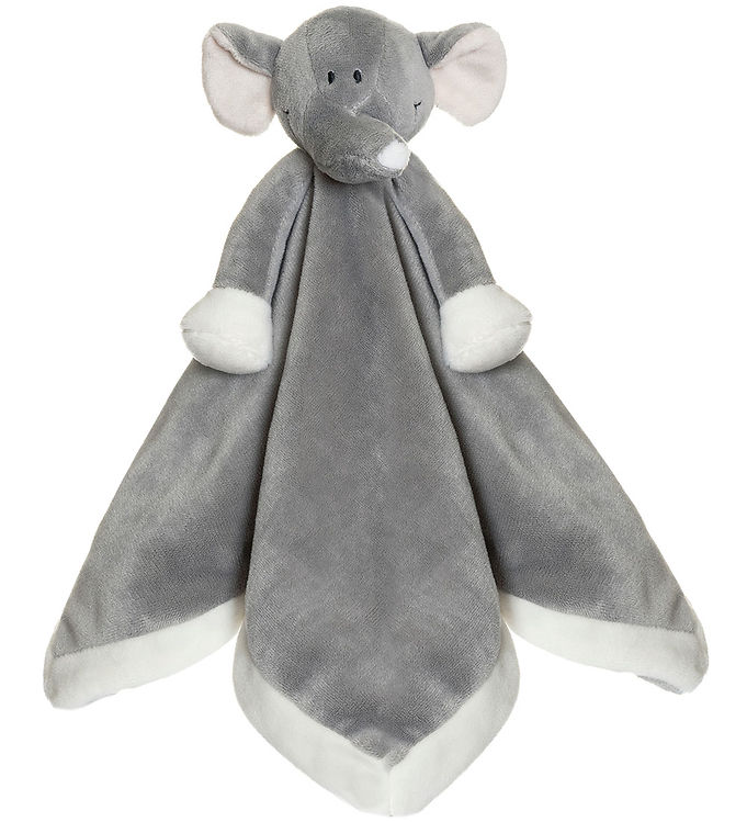 Teddykompaniet Nusseklud - Elefant - 35 x 35 cm - Grå