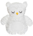 Teddykompaniet Varmepude - Ugle - Hvid - 23 cm Teddykompaniet Varmepude - Ugle - Hvid - 23 cm