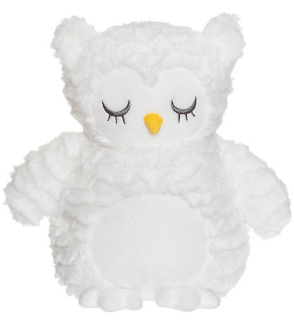 Teddykompaniet Varmepude - Ugle - Hvid - 23 cm