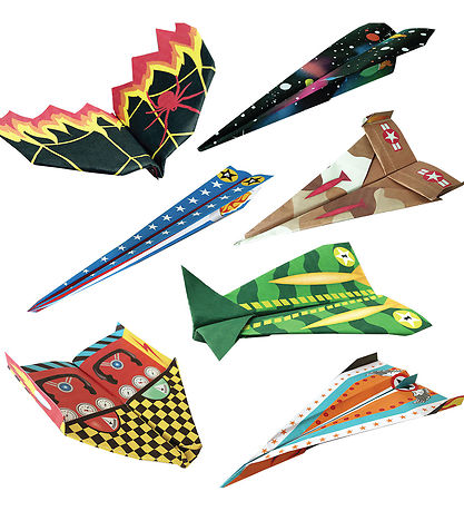 Set de Création Box Candiy - Fabriquez 40 avions en papier - Tot