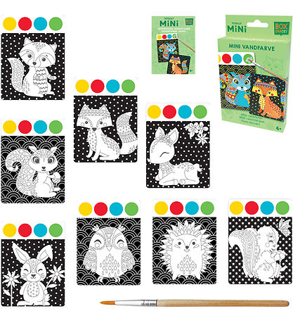 BOX CANDIY Kreasæt - Vandfarver - Totally Mini
