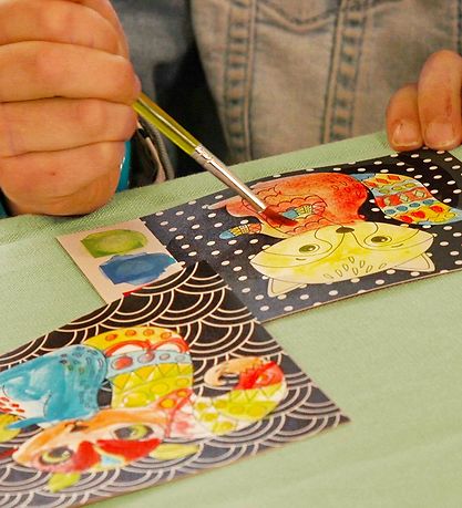 BOX CANDIY Kreasæt - Vandfarver - Totally Mini