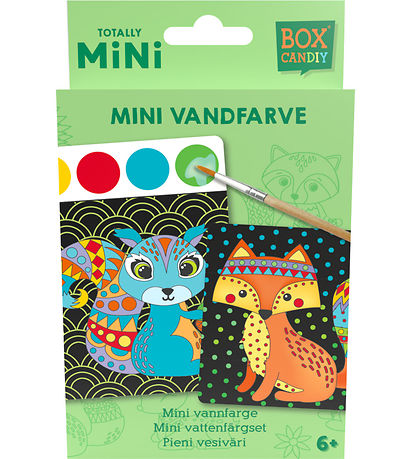 BOX CANDIY Kreasæt - Vandfarver - Totally Mini BOX CANDIY Kreasæt - Vandfarver - Totally Mini