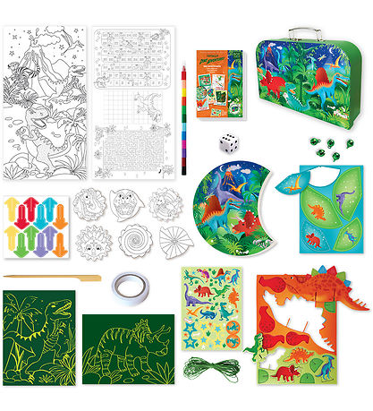 BOX CANDIY Kreasæt - Aktivitetssæt - Totally Dino Adventure BOX CANDIY Kreasæt - Aktivitetssæt - Totally Dino Adventure