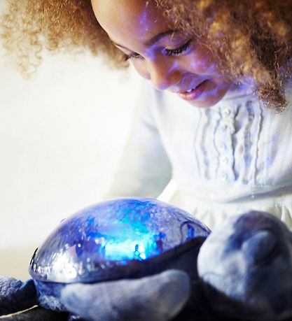 Cloud-B Natlampe m. Lyd - Tranquil Turtle - Ocean - Blå