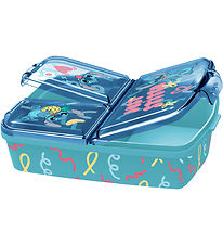Disney Stitch Madkasse - 3 Rum - 18x13 cm - Blå