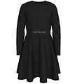 Calvin Klein Kjole - Logo Tape - Sort Calvin Klein Kjole - Logo Tape - Sort