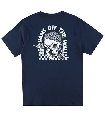 Vans T-Shirt - Headwaves - Navy m. Print