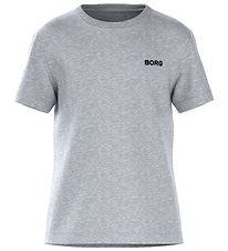 Björn Borg T-Shirt - Borg Essential - Grå Björn Borg T-Shirt - Borg Essential - Grå