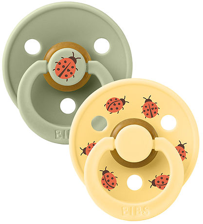 BIBS Colour Sutter - Str. 2 - 2-pak - Rund - Sage Mix BIBS Colour Sutter - Str. 2 - 2-pak - Rund - Sage Mix