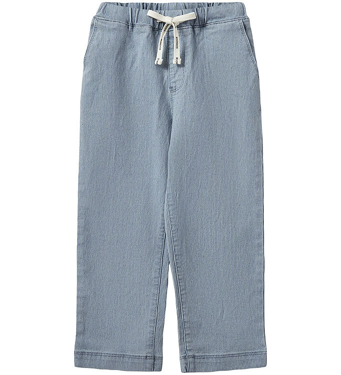 Sofie Schnoor Bukser - Storm - Blue Denim Stripe
