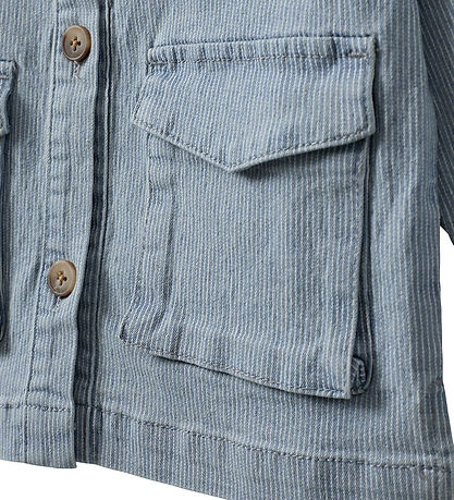 Sofie Schnoor Jakke - Hector - Blue Denim Stripe m. Lyn