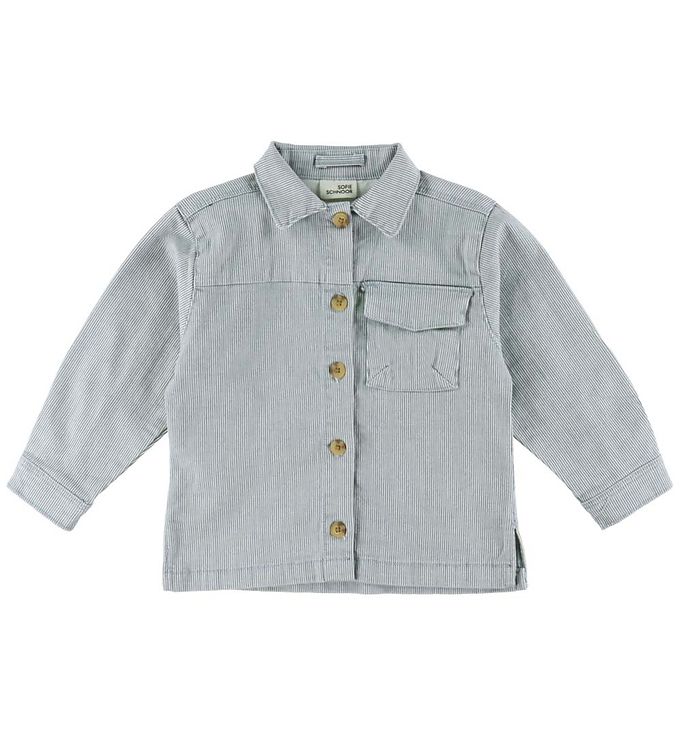 Sofie Schnoor Jakke - Hector - Blue Denim Stripe m. Lyn