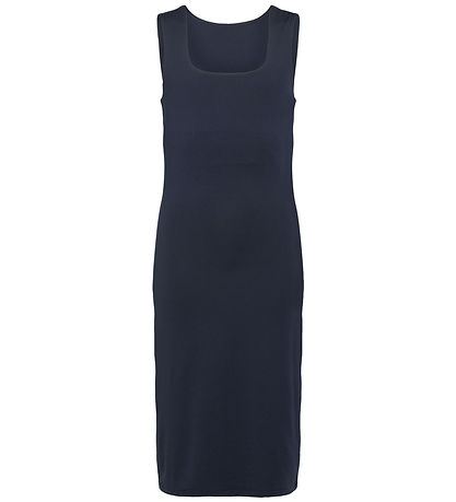 Rosemunde Kjole - Billie Reversible - Midi - Dark Blue