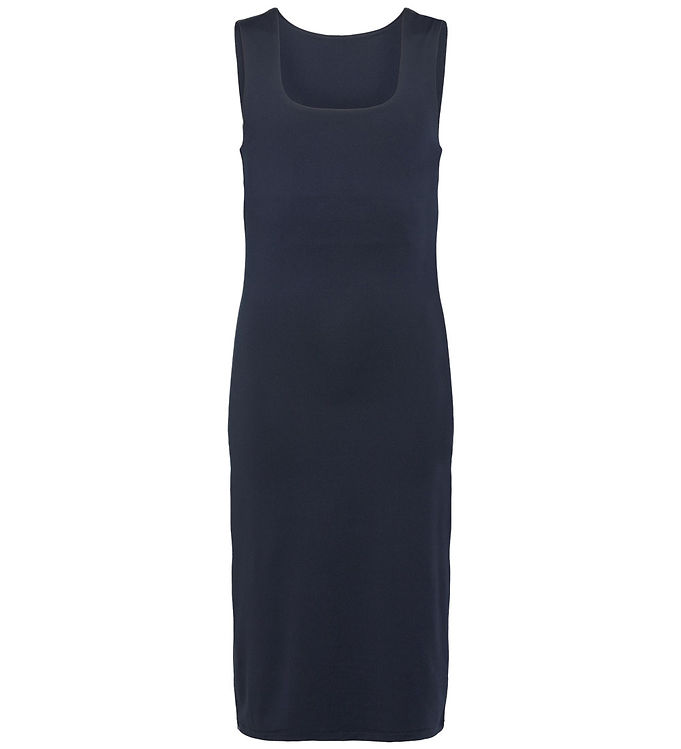 Rosemunde Kjole - Billie Reversible - Midi - Dark Blue