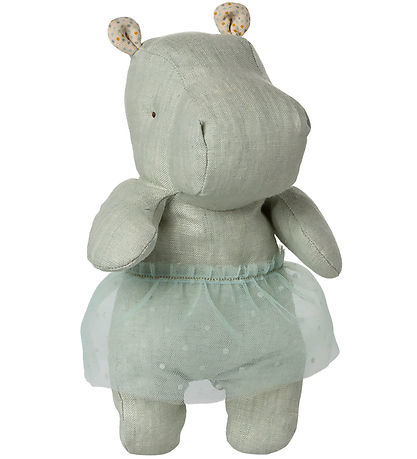 Maileg Bamse - Safari Friends - Flodhest m. Tylskørt - Lille - M Maileg Bamse - Safari Friends - Flodhest m. Tylskørt - Lille - M