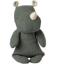 Maileg Bamse - Safari Friends - Næsehorn - Lille - Pine Maileg Bamse - Safari Friends - Næsehorn - Lille - Pine