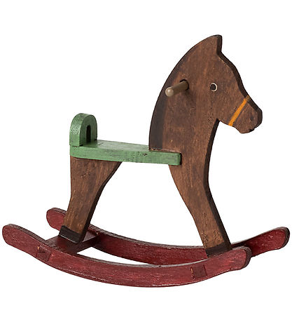 Maileg Gyngehest - Mus - Mørk Brun