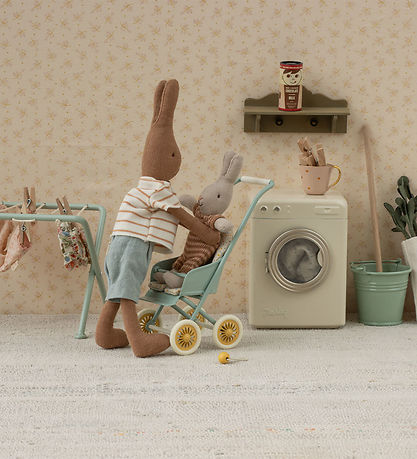 Maileg Miniature Klapvogn - Mikro - Mint Maileg Miniature Klapvogn - Mikro - Mint