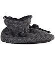Melton Futter - Quiltet - Dark Grey Melange Melton Futter - Quiltet - Dark Grey Melange