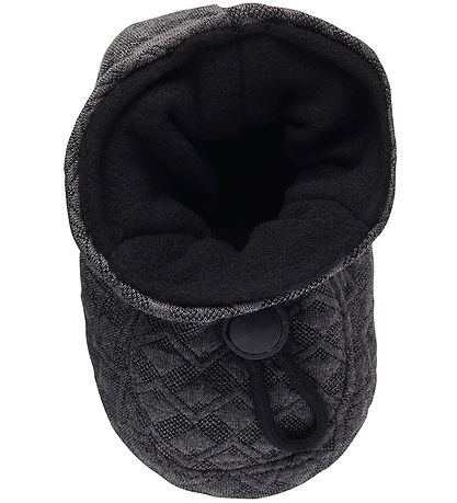 Melton Futter - Quiltet - Dark Grey Melange Melton Futter - Quiltet - Dark Grey Melange