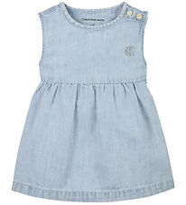 Calvin Klein Kjole - Denim - Light Serenity Blue Calvin Klein Kjole - Denim - Light Serenity Blue