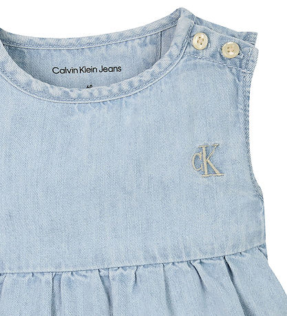 Calvin Klein Kjole - Denim - Light Serenity Blue
