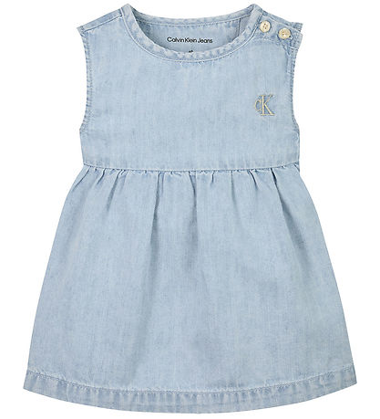 Calvin Klein Kjole - Denim - Light Serenity Blue