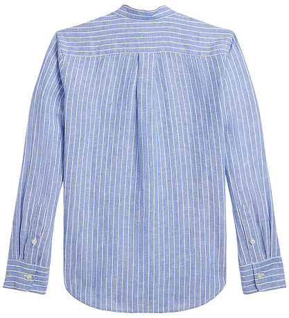 Polo Ralph Lauren Shirt - Postman - Blue/White Striped