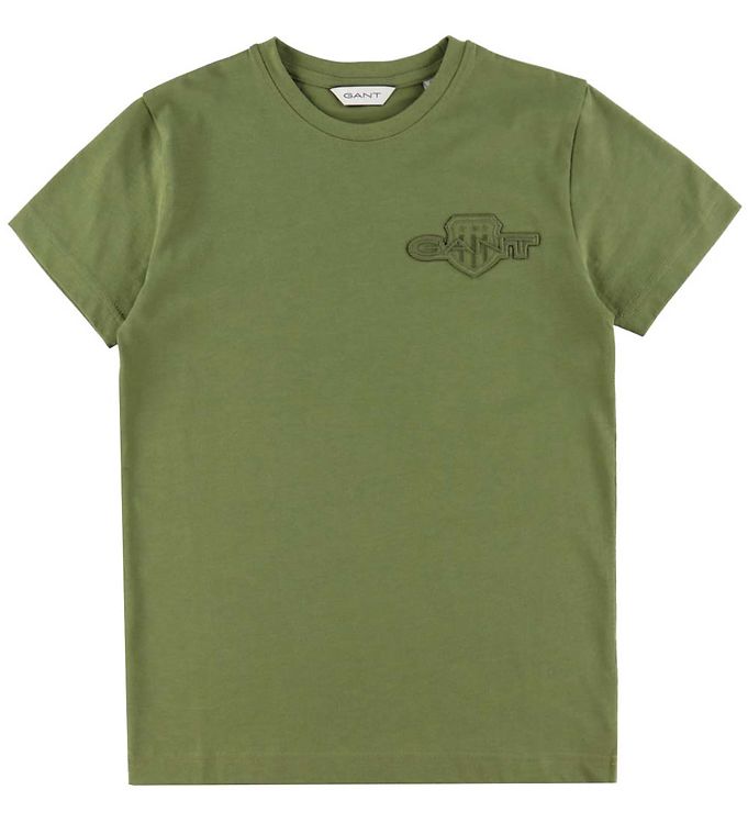 GANT Tonal T-shirt - Washed Olive