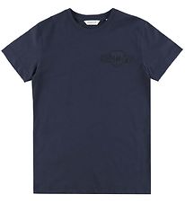 GANT T-shirt - Tonal - Evening Blue GANT T-shirt - Tonal - Evening Blue