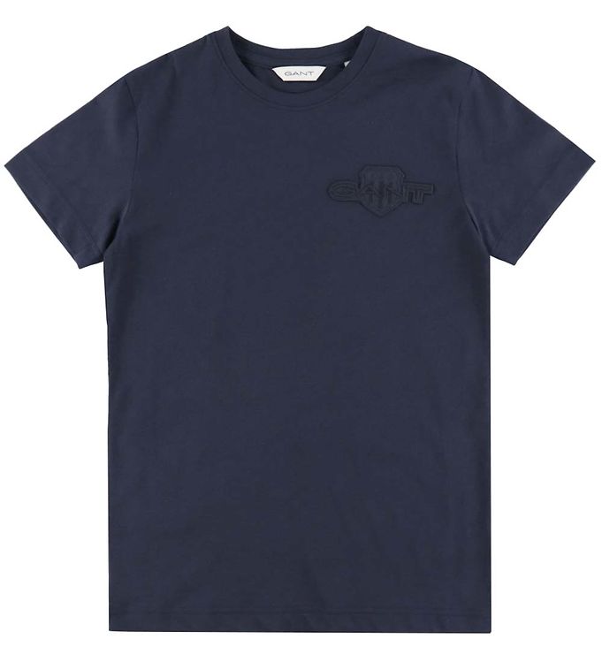 GANT Tonal T-shirt - Evening Blue