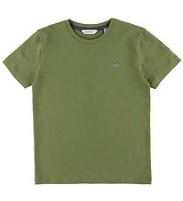 GANT T-shirt - Shield - Washed Olive GANT T-shirt - Shield - Washed Olive