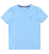 GANT T-shirt - Shield - Dream Blue GANT T-shirt - Shield - Dream Blue