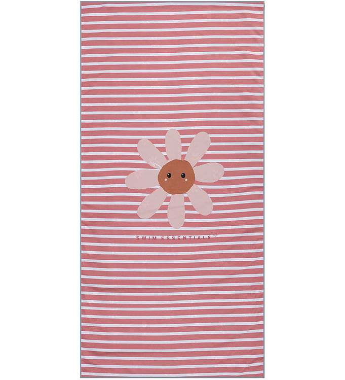 Swim Essentials Håndklæde - Microfiber - 135x65 cm - Daisy Flowe