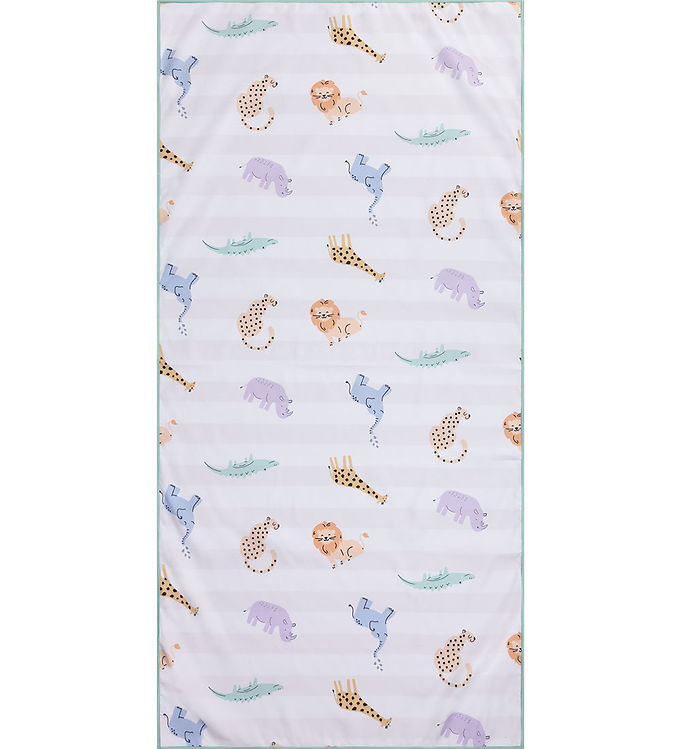 Swim Essentials Håndklæde - Microfiber - 135x65 cm - Wild Life