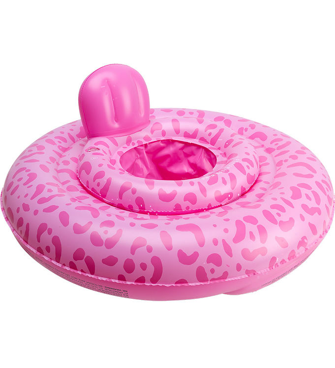 Swim Essentials Badering - Panterprint - 69x25 cm - Pink