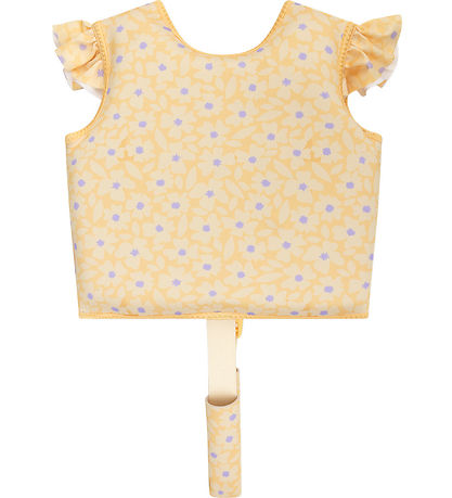 Swim Essentials Svømmevest - 11-15 kg - Yellow Flowers