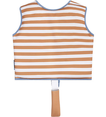 Swim Essentials Svømmevest - Brown White Striped
