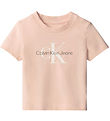 Calvin Klein T-Shirt - Monogram - Spanish Villa Pink Calvin Klein T-Shirt - Monogram - Spanish Villa Pink