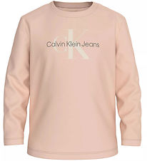 Calvin Klein Bluse - Monogram - Spanish Villa Pink Calvin Klein Bluse - Monogram - Spanish Villa Pink