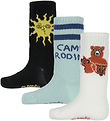 Mini Rodini Strømper - 3-pak - Camp Rodini - Multi Mini Rodini Strømper - 3-pak - Camp Rodini - Multi