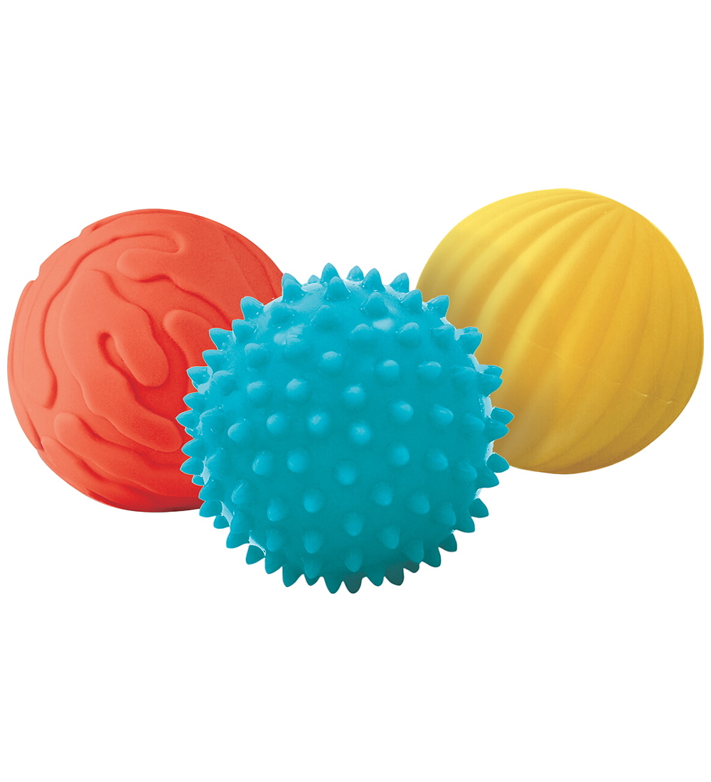 Ludi Sensorikbälle - 3er-Pack - Rot/Gelb/Blau - Ludi - One Size - Bälle