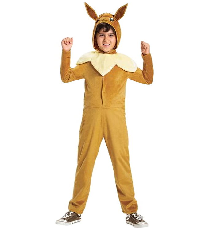 Disguise Pokemon Jumpsuit med hætte Classic - Eevee (128 cm)