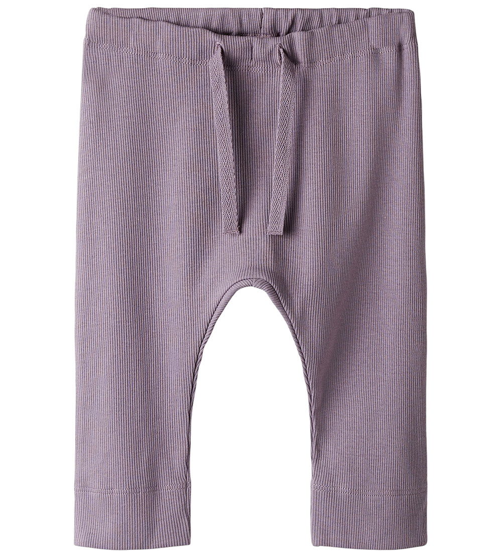 Name It Broek - Rib - NbfHelma - Elderberry - Name It - 68 - Broeken - Katoen