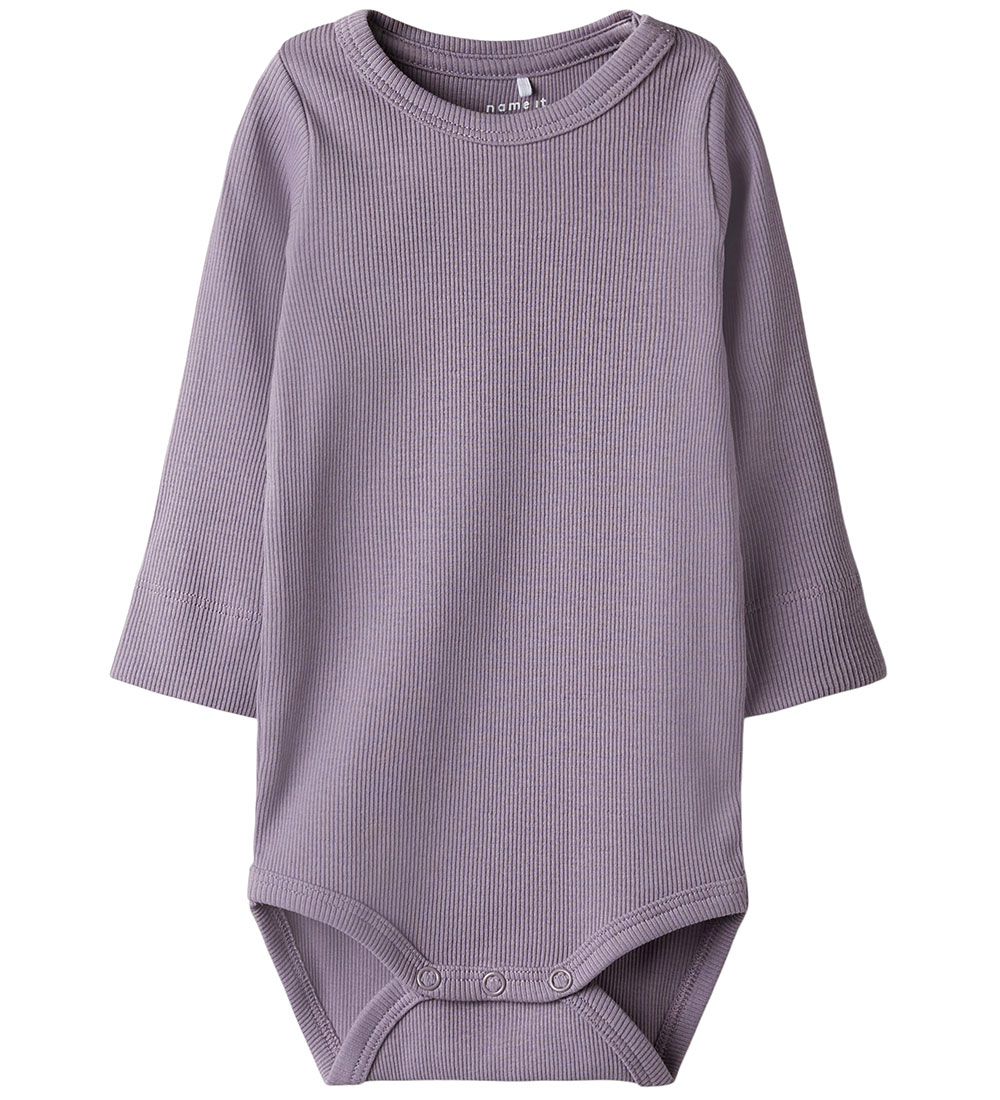 Name It Body l/ä - Rib - NbfHelma - Elderberry - Name It - 62 - Body L/Ä